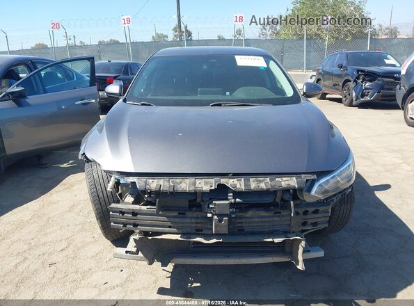3N1AB8CV9MY258150 2021 NISSAN SENTRA Gray Սալոնի հետևի տեսք