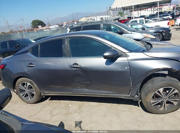 3N1AB8CV9MY258150 2021 NISSAN SENTRA Gray Սալոնի 360 աստիճան տեսք