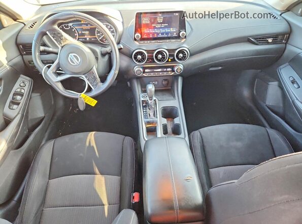 3N1AB8CV9MY263882 2021 NISSAN SENTRA Черный Вид панели приборов