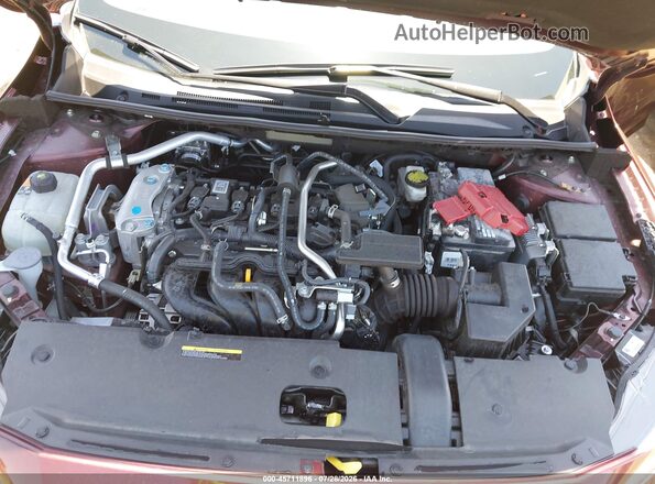 3N1AB8CV9MY267382 2021 NISSAN SENTRA Burgundy Vista trasera