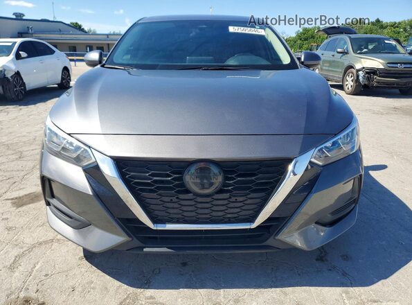 3N1AB8CV9NY297967 2022 NISSAN SENTRA Серый Вид спереди