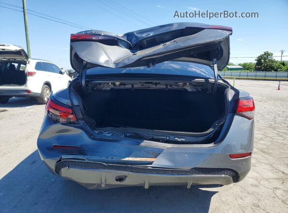 3N1AB8CV9NY297967 2022 NISSAN SENTRA Серый Вид сзади