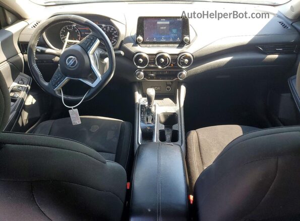 3N1AB8CV9NY297967 2022 NISSAN SENTRA Серый Вид панели приборов
