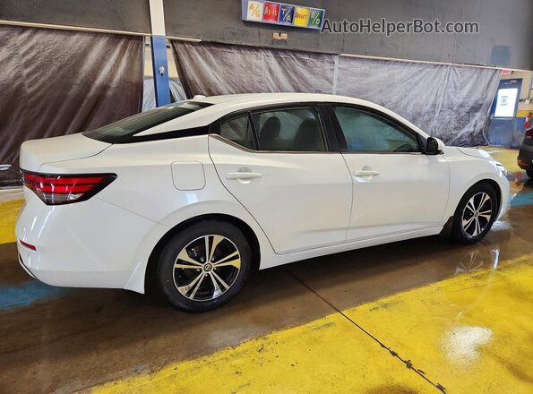 3N1AB8CV9PY222950 2023 NISSAN SENTRA White Задня права чверть