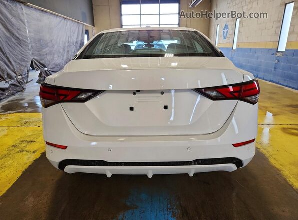 3N1AB8CV9PY222950 2023 NISSAN SENTRA White Вид ззаду