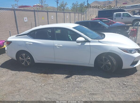 3N1AB8CV9PY255866 2023 NISSAN SENTRA Белый Вид щитка приборов