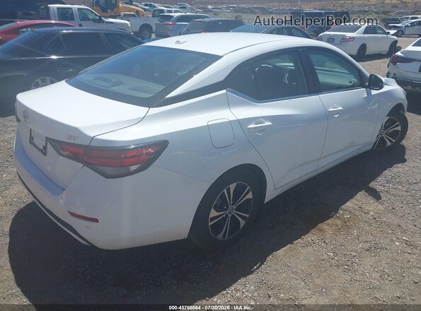 3N1AB8CV9PY255866 2023 NISSAN SENTRA Белый Задняя правая четверть