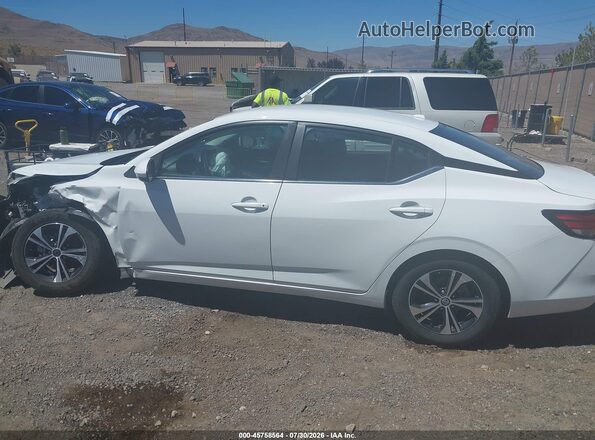 3N1AB8CV9PY255866 2023 NISSAN SENTRA Белый Вид задней части салона