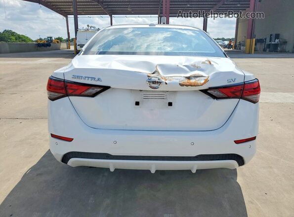 3N1AB8CV9PY264230 2023 NISSAN SENTRA White Вид ззаду