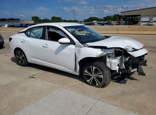 3N1AB8CV9PY264230 2023 NISSAN SENTRA White Передня права чверть
