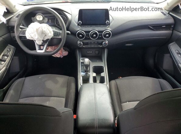 3N1AB8CV9PY264230 2023 NISSAN SENTRA White Вид панелі приладів