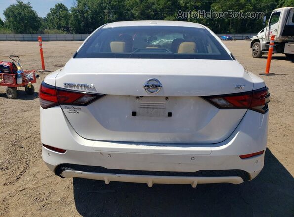 3N1AB8CV9PY302118 2023 NISSAN SENTRA Белый Вид сзади