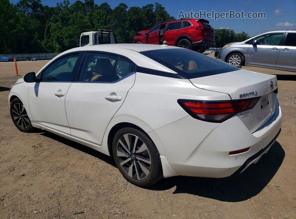 3N1AB8CV9PY302118 2023 NISSAN SENTRA Белый Задняя левая четверть
