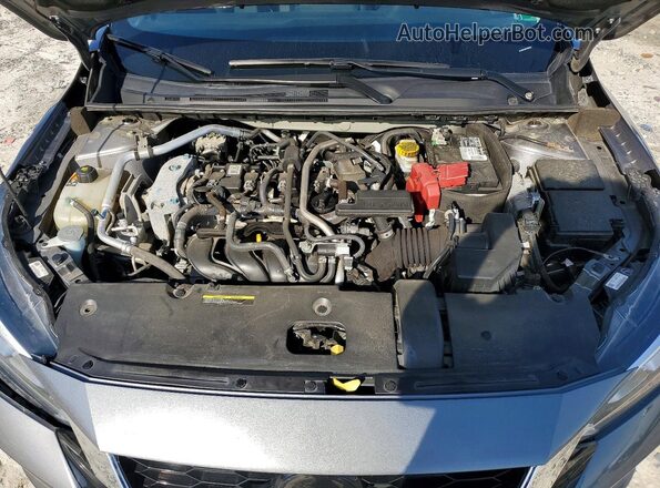 3N1AB8CV9PY307237 2023 NISSAN SENTRA Gray Widok wnętrza z tyłu
