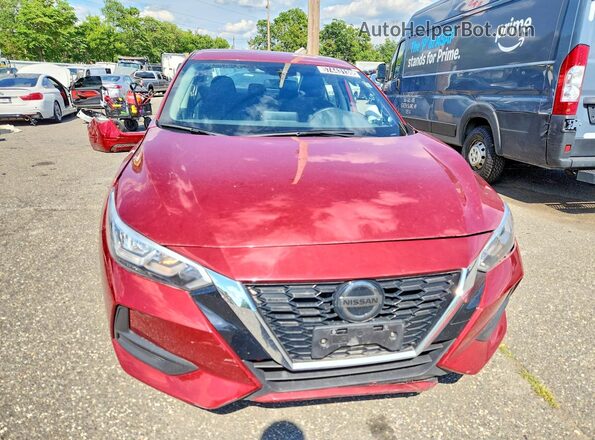 3N1AB8CV9PY311840 2023 NISSAN SENTRA Red წინა ხედი