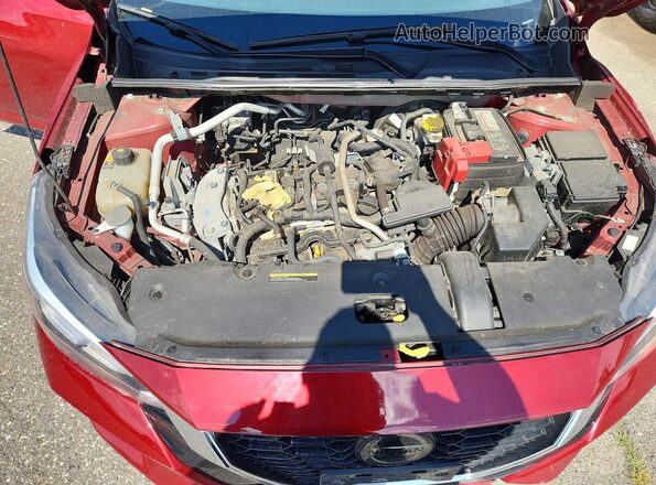 3N1AB8CV9PY311840 2023 NISSAN SENTRA Red უკანა სალონის ხედი