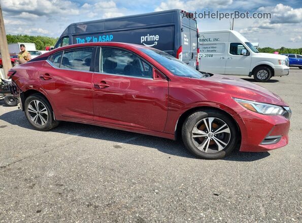 3N1AB8CV9PY311840 2023 NISSAN SENTRA Red 