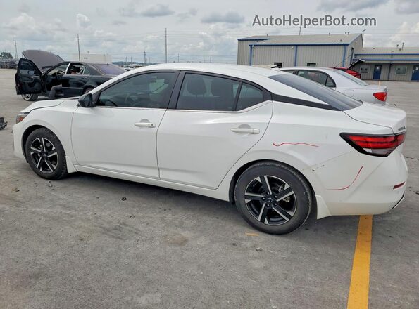 3N1AB8CV9RY231103 2024 NISSAN SENTRA Белый Задняя левая четверть