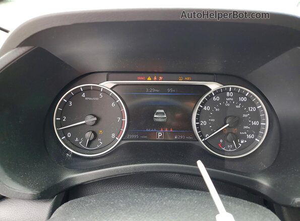 3N1AB8CV9RY231103 2024 NISSAN SENTRA Белый Вид щитка приборов