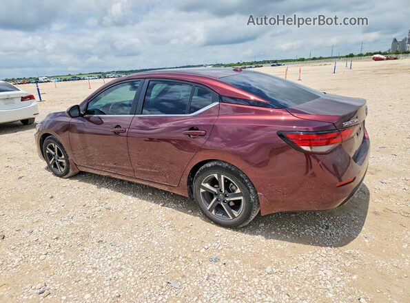 3N1AB8CV9RY241470 2024 NISSAN SENTRA Maroon Задня ліва чверть