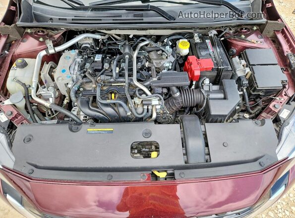 3N1AB8CV9RY241470 2024 NISSAN SENTRA Maroon Вид задньої частини салону