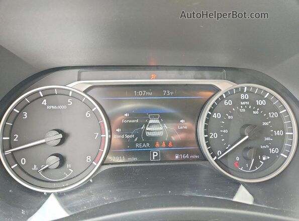 3N1AB8CV9RY241470 2024 NISSAN SENTRA Maroon Вид щитка приладів