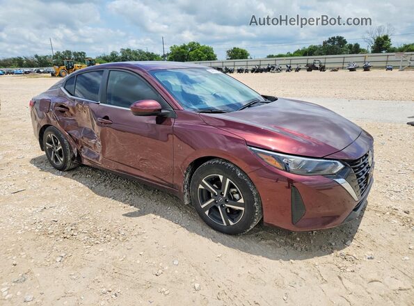 3N1AB8CV9RY241470 2024 NISSAN SENTRA Maroon Передня права чверть