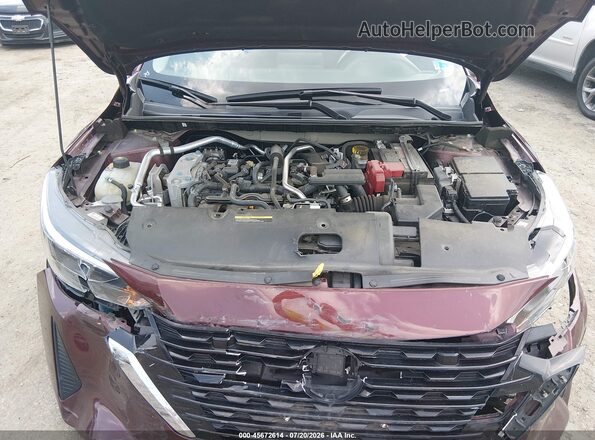 3N1AB8CV9RY245924 2024 NISSAN SENTRA Burgundy Rear view