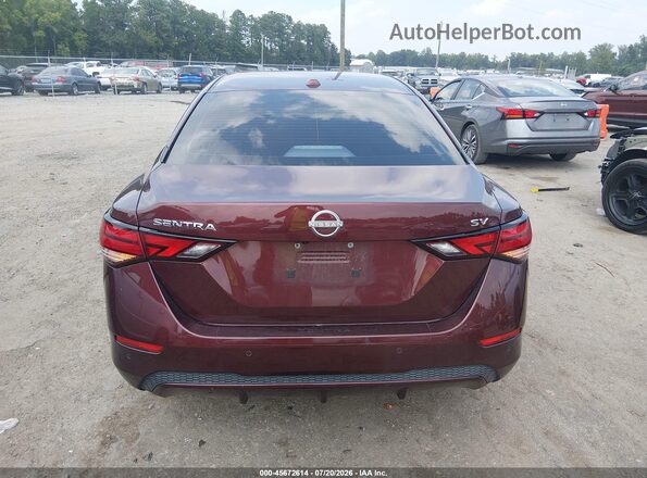 3N1AB8CV9RY245924 2024 NISSAN SENTRA Burgundy 