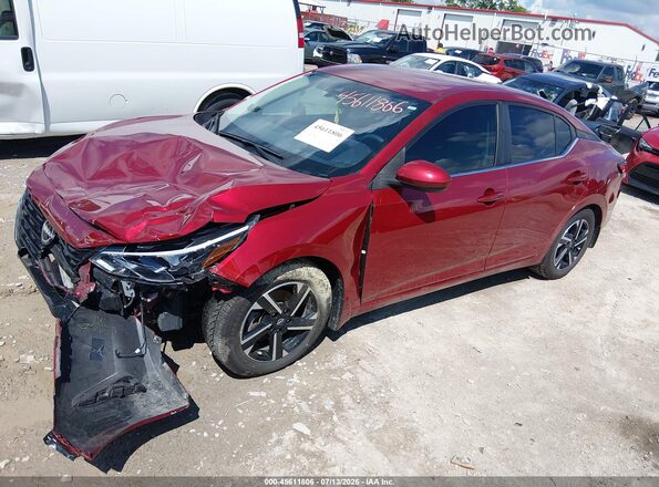 3N1AB8CV9RY284447 2024 NISSAN SENTRA Red Передня ліва чверть