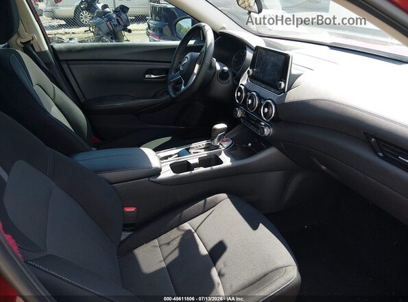 3N1AB8CV9RY284447 2024 NISSAN SENTRA Red Вид салону спереду
