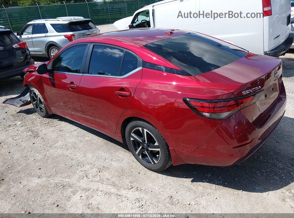 3N1AB8CV9RY284447 2024 NISSAN SENTRA Red Задня ліва чверть