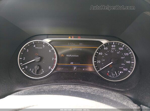 3N1AB8CV9RY284447 2024 NISSAN SENTRA Red Вид задніх сидінь