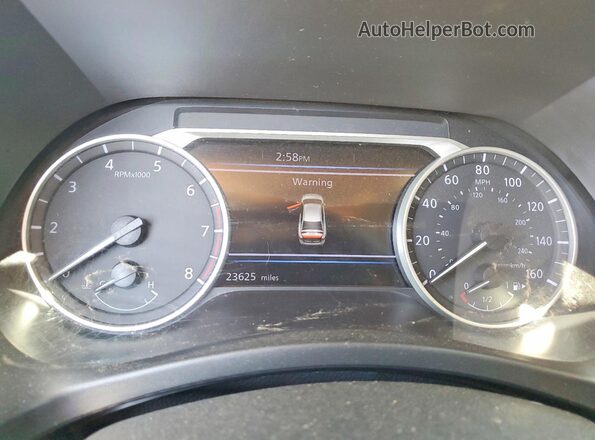 3N1AB8CV9RY310545 2024 NISSAN SENTRA Серый Вид щитка приборов