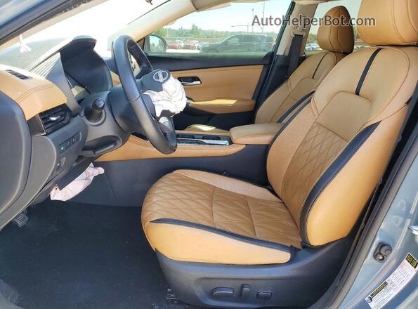 3N1AB8CV9RY310545 2024 NISSAN SENTRA Серый Вид салона спереди