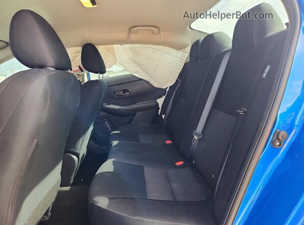 3N1AB8CV9RY313493 2024 NISSAN SENTRA Blue Հետևի նստատեղերի տեսք