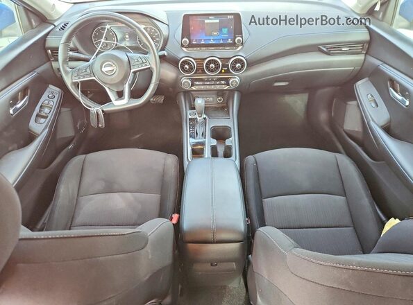 3N1AB8CV9RY313493 2024 NISSAN SENTRA Blue Առջևի վահանակի տեսք