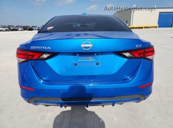 3N1AB8CV9RY313493 2024 NISSAN SENTRA Blue Հետևի տեսք
