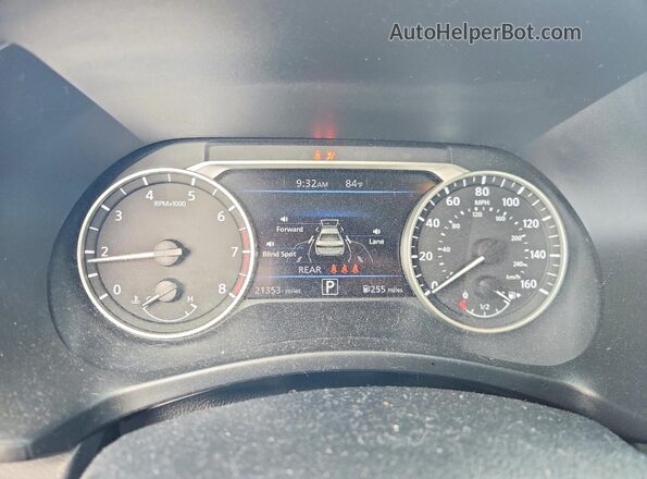 3N1AB8CV9RY313493 2024 NISSAN SENTRA Blue Սարքավորումների վահանակի տեսք