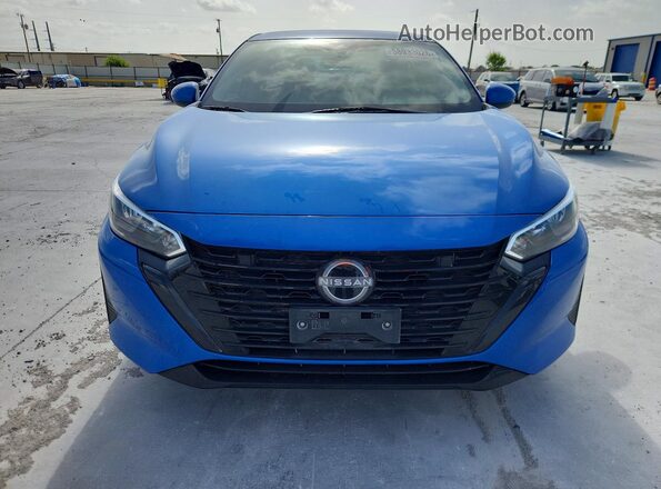 3N1AB8CV9RY313493 2024 NISSAN SENTRA Blue Դիմացի տեսք