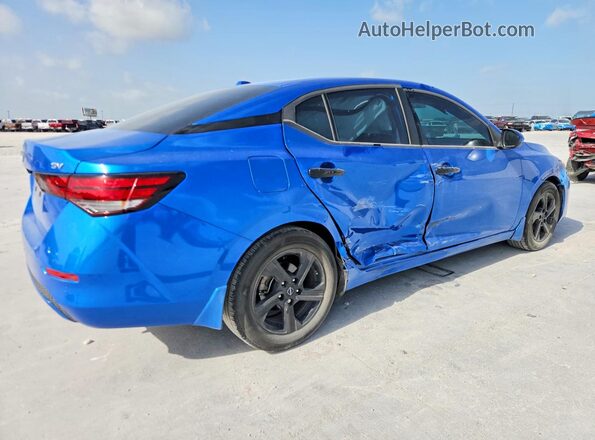 3N1AB8CV9RY313493 2024 NISSAN SENTRA Blue Հետևի աջ