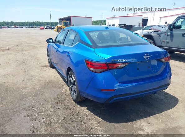3N1AB8CV9RY329418 2024 NISSAN SENTRA Blue Trasero izquierdo