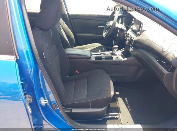 3N1AB8CV9RY329418 2024 NISSAN SENTRA Blue Vista interior delantera