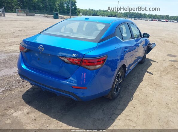 3N1AB8CV9RY329418 2024 NISSAN SENTRA Blue Trasero derecho