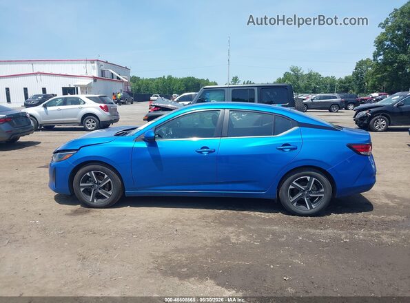 3N1AB8CV9RY329418 2024 NISSAN SENTRA Blue Vista interior de 360 grados
