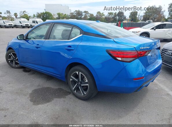 3N1AB8CV9RY331945 2024 NISSAN SENTRA Blue Trasero izquierdo