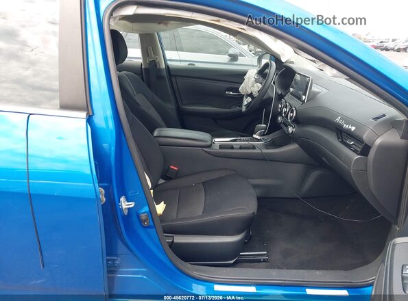 3N1AB8CV9RY331945 2024 NISSAN SENTRA Blue Vista interior delantera