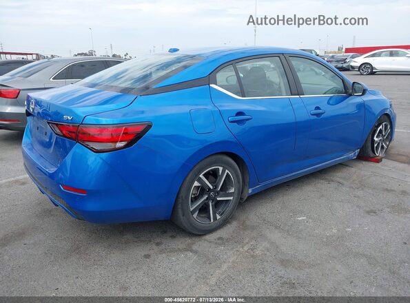 3N1AB8CV9RY331945 2024 NISSAN SENTRA Blue Trasero derecho