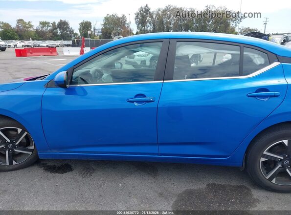 3N1AB8CV9RY331945 2024 NISSAN SENTRA Blue Vista interior de 360 grados