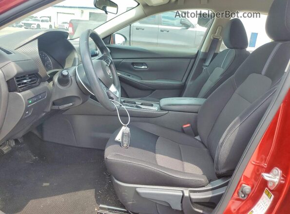 3N1AB8CV9RY339155 2024 NISSAN SENTRA Red Vista interior delantera